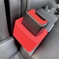 thumbnail image 4 of 2pcs Car Seat Belt Buckle Holder, Car Seatbelt Buckle Guard, Silicone Seat Belt Buckle Booster For Kids Car Seatbelt Holder, 4 of 4