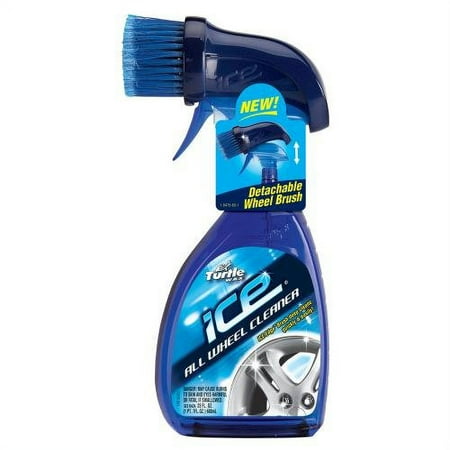 Ice Foaming Wheel Cleaner with Brush, 24 Oz.