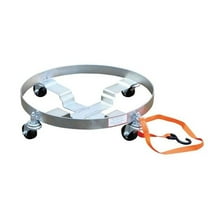 Vestil DRUM-QUAD-H Multi-Purpose Quad Drum Dolly Hard Rubber- 900 lbs