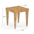 thumbnail image 3 of Brandyss Honey Burl End Table, 3 of 6