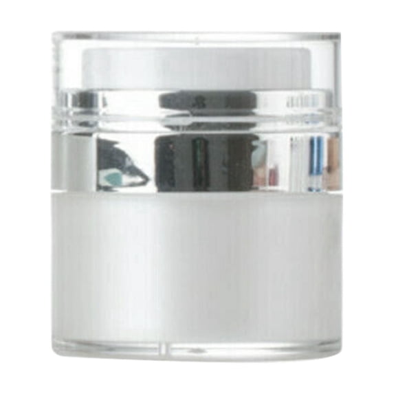 Airless Pump Bottle, Double-Layer Cosmetic Vacuum Container for Lotion and Cream Travel Size Refillable Skin Care Packaging