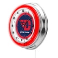 thumbnail image 2 of University of Dayton 19" Double Neon Wall Clock, 2 of 5