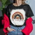 thumbnail image 1 of Chemises à Manches Courtes pour Femmes Hauts d'Été Tendance 2023 Femmes Décontracté Manches Courtes Impression Numérique Col Rond T-Shirt Ample Blouse Hauts, 1 of 5