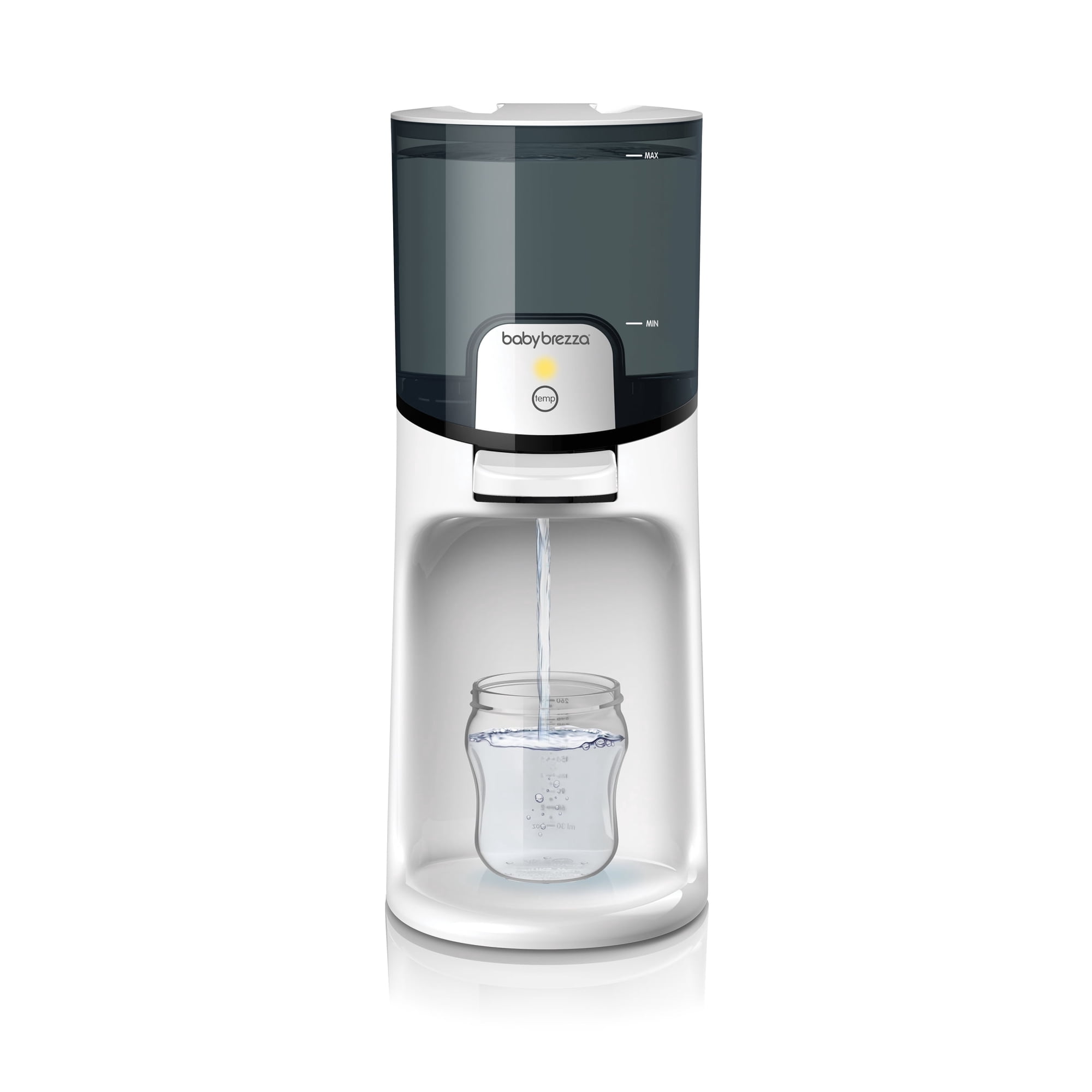Baby Brezza Instant Baby Bottle Maker with 3 Temperature Settings for Formula Warming, 50oz Tank Capacity, 24/7 Warm Water Dispenser, Electric Kettle Alternative