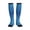 3 Black, variant on Compression Socks Women Men Denim Blue Knee High Support Circulation Socks for Running Travel