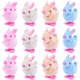 thumbnail image 1 of 12 piezas de conejito de peluche saltarín para niños, juguetes de conejo de cuerda, regalo para niños, conejo para niños, 1 of 6