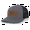Charcoal/Black, variant on Try That In A Small Town Country Music Leather Patch Hat, Black/Black