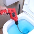 thumbnail image 5 of Heavy Duty Drain Auger Snake Cable, Sink Unclogging Tool, Flexible Plumbing Clog Remover Tool, Hair Catcher Drain Auger Snake Drill Attachment for Kitchen Bathroom Toilet Shower, 5 of 9