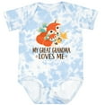 thumbnail image 3 of Inktastic My Great Grandma Loves Me Fox Boys or Girls Baby Bodysuit, 3 of 5
