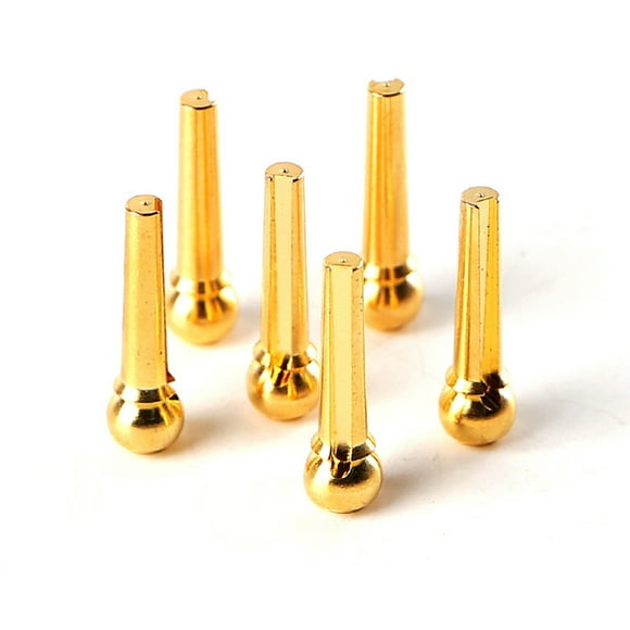 HEALEEP 6Ud Pines De Para Guitarra De Latón Para Uso En Guitarra Acústica Y Clásica