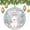 Pattern, variant on Ornament Personalized Polar Bear Double-Sided Printed 3" Ceramic Christmas Ornament Christmas Polar Bear Keepsake Funny Christmas Hanging Tree Decor Ornament Housewarming Gift