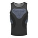 thumbnail image 1 of Camiseta de compresión acolchada para hombre, versátil, para entrenamiento deportivo. L, 1 of 9