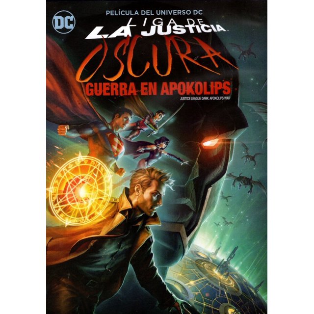 La Liga De La Justicia Oscura Guerra Apokolips Pelicula Warner Bros DVD
