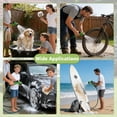thumbnail image 6 of PRIJESS 100 FT Retractable Hose Reel 1/2 in, Wall Mount Garden Water Hose for Car Wash & Pet Bath, Automatic Slow Rewind, Any Length Lock & 180° Swivel, Includes 7-Pattern Nozzle & Hardware, 6 of 9