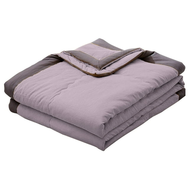 Couverture Rafraîchissante d'Été 55x79 Pouces Couverture Rafraîchissante en Coton Lavé Doux et Chaud Couverture Réversible Double Rafraîchissante pour Toutes les Saisons pour Maison Chaise Canapé