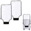 thumbnail image 1 of 2 pcs Clear PVC Suitcase Cover Clear Waterproof Scratchproof PVC Luggage Cover Suitcase Protector Cover Travel Luggage Trolley Case Cover (28), 1 of 5