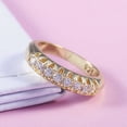 thumbnail image 6 of Soumake Women Fashion Jewelry Creative Finger Decoration Alloy Single Row Geometry Ring For Wedding Fashion, 6 of 6