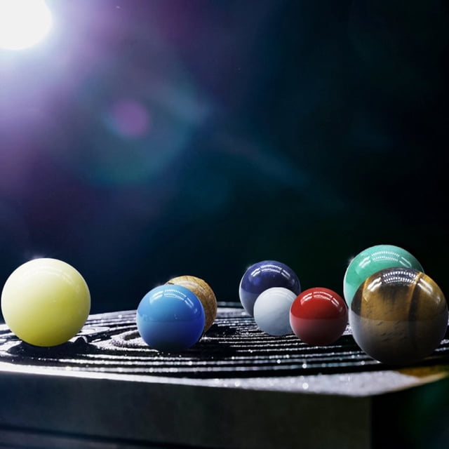 Simulation The Solar System Cosmic Planet System Model Science Educational Toys Plastic Toy Ball Ornaments