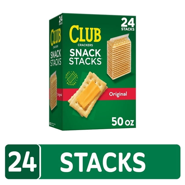 Club Crackers, Snack Stacks, 2.08 oz., 24 pk.