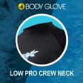 thumbnail image 2 of Body Glove Women's Basic Fitted Short Sleeve Rash Guard Tops Black Large, 2 of 6