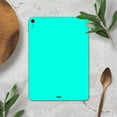 DesignSkinz Solid Mint V2 FullBody Skin Decal Wrap Cover for iPad 9th