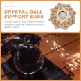 thumbnail image 5 of Raindrops Crystal Ball Support Beige 1Pack Decoration Elegant Style, 5 of 8