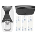 thumbnail image 4 of Toothpaste Holder, No Need To Drill Toothpaste Squeezer, 6.3x2.4x2.8in Wall Mounted Toothpaste Dispenser Vacuum Extrusion Principle For Hotel Black, 4 of 8