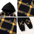 thumbnail image 4 of Younger Tree Toddler Baby Boy Clothes Hoodie Sweatsuit Outfits Kids Winter Flannel Plaid Shirt Top Pants Set for 3-4T, 4 of 4