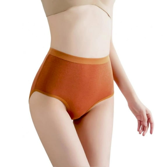 Women High Waist Panties Body Shaper Panties Sporty Briefs Plus Size Breathable Underpants