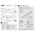 thumbnail image 6 of 929 72" 2 piece Interior Barn Door Kit- Matte Black, 6 of 9