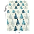 thumbnail image 3 of Christmas Table Runner – Multicolor Snowflake and Tree Print Table Runner Holiday Dining Decor, Machine Washable Stain Resistant Winter Xmas Table Cover Indoor Outdoor Use, 3 of 6