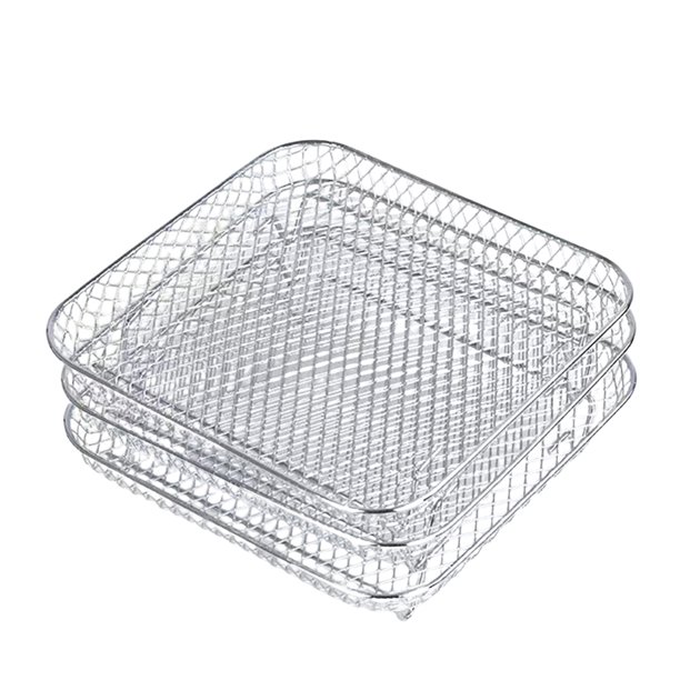 Topaty Air Fryer 3Layer Grill Square Grill Stand Stackable Air