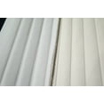 thumbnail image 5 of Pleated Marine Vinyl Upholstery Fabric  Bone White 54" Wide By the Yard Boat Auto, 5 of 6