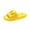 Yellow, variant on Women’s EVA Thick Sole Shower Slides, Non‑Slip Quick‑Dry House Slippers, Drainage Hole Open‑Toe Indoor Slippers for Bathroom Household Wear Pink