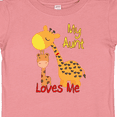 thumbnail image 4 of Inktastic My Aunt Loves Me Giraffe Boys or Girls Baby T-Shirt, 4 of 5