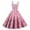 Multicolor, variant on LWavelet 2026 Valentine's Whimsical Heart Print Sundress, Spaghetti Strap Flared Swing Skirt Valentine's Wear Wine XL