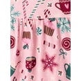 thumbnail image 3 of The Children's Place Baby & Toddler Girls Long Sleeve Printed Babydoll Dress, Sizes 6M-5T, 3 of 3