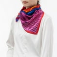thumbnail image 4 of 100% Mulberry Silk Scarf for Women Neck Head,Square Scarf 35"x35"for Hair Wrap for Bag,Small Hair Scarf Headscarf, 4 of 7