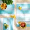 thumbnail image 3 of DII Beach House Multi-Color Stripe Print Outdoor Placemat (Set of 6) 13x19, 3 of 3