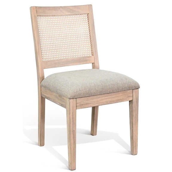 Sunny Designs Cane Back Wood Dining Chair (Set of 2)