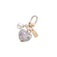 thumbnail image 4 of Llavero de corazón de resina Sunnimix Encanto llavero para mujer con etiqueta de Metal accesorios para bolso, 4 of 8