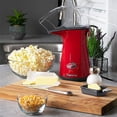 thumbnail image 2 of Presto 04863 Poplite Hot Air Popcorn Popper - Built-In Measuring Cup + Melts Butter, Easy to Clean, Built-In Cord Wrap, 18 Cups, Red, 2 of 6