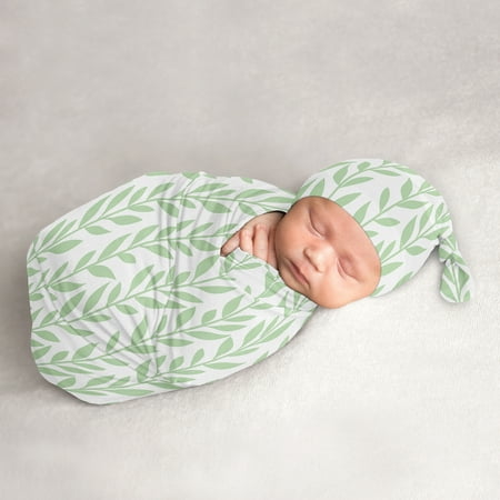 UPC: 0846480095071 | Sweet Jojo Designs Sunflower Leaf Baby Cocoon and Beanie Hat Sleep Sack Set Boy Girl