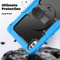 thumbnail image 4 of Samsung Galaxy Tab S11 Ultra2025 Funda Protectora con Soporte Giratorio de 360 ° (Azul Claro), 4 of 9