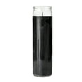 thumbnail image 2 of MagicLight Religious Candles 9.6 oz - Clear Glass Jar, Unscented Black Wax, 2 of 7