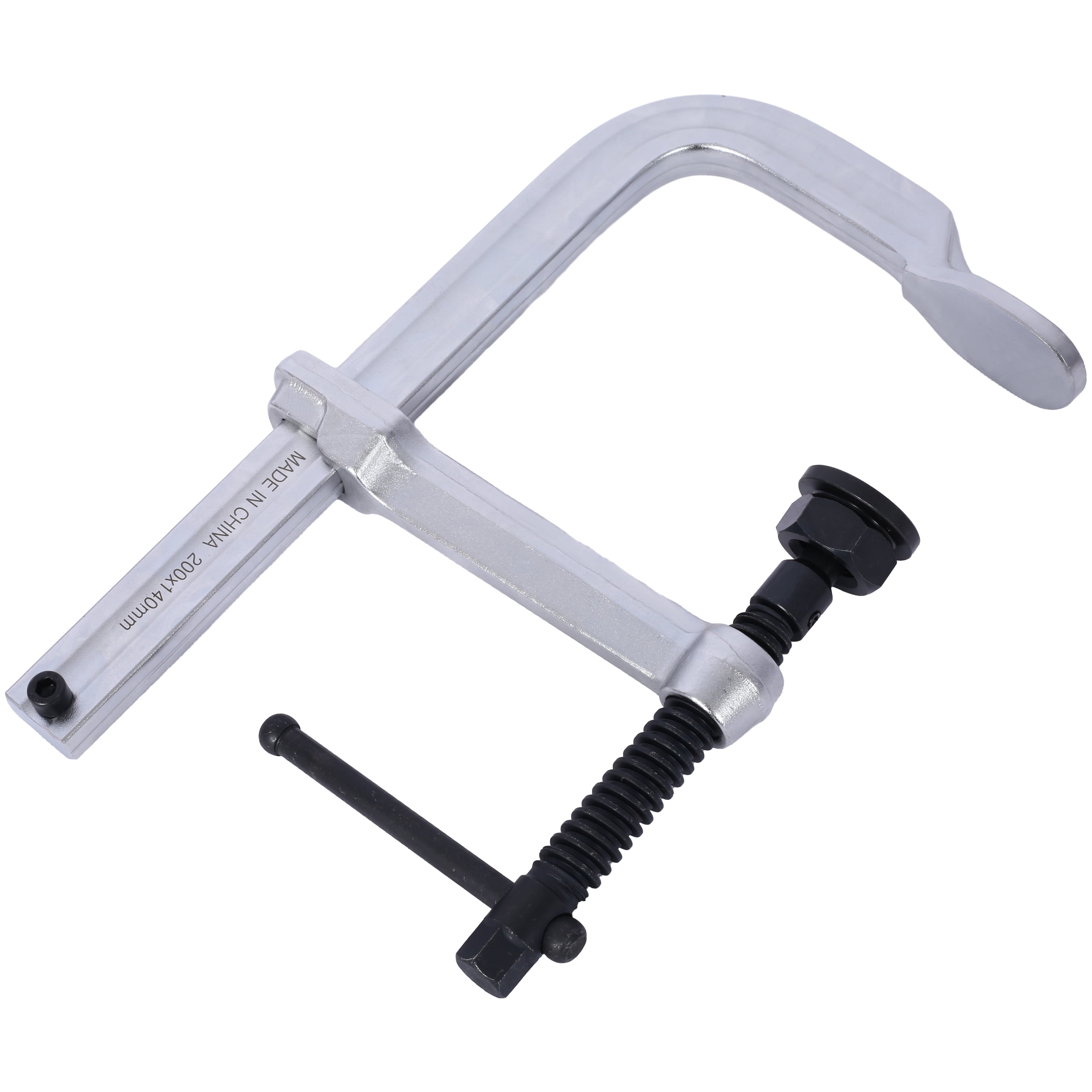 Heavy-Duty F-Clamp, Removable Swivel Pad, Deep Throat F Clamp 5-1/2", Heavy Duty Bar Clamp for Welding,5 1/2"
