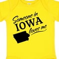 thumbnail image 4 of Inktastic Someone in Iowa Loves Me Boys or Girls Baby Bodysuit, 4 of 5
