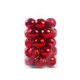 thumbnail image 2 of 34 Uds. Adornos de bolas de Navidad pequeñas decoraciones de Navidad inastillables bolas de árbol para decoración de fiesta de boda de vacaciones, adornos de árbol ganchos incluidos Adepaton ZJWJ536-3, 2 of 4