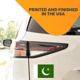 thumbnail image 3 of Magnet Me Up Pakistan Pakistani Flag Vinyl Automotive Magnet Decal, 4x6 Inches, 3 of 7