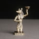 thumbnail image 5 of Exquisita estatua de latón del Antiguo Egipto, figura de Anubis de latón, estatua realista, 5 of 5
